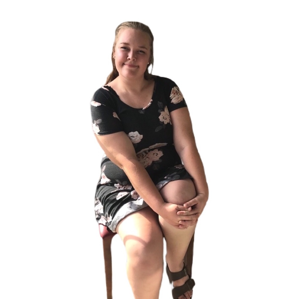 🍁 HP! 🏆 Floral Rue21 T-shirt dress Flowy!